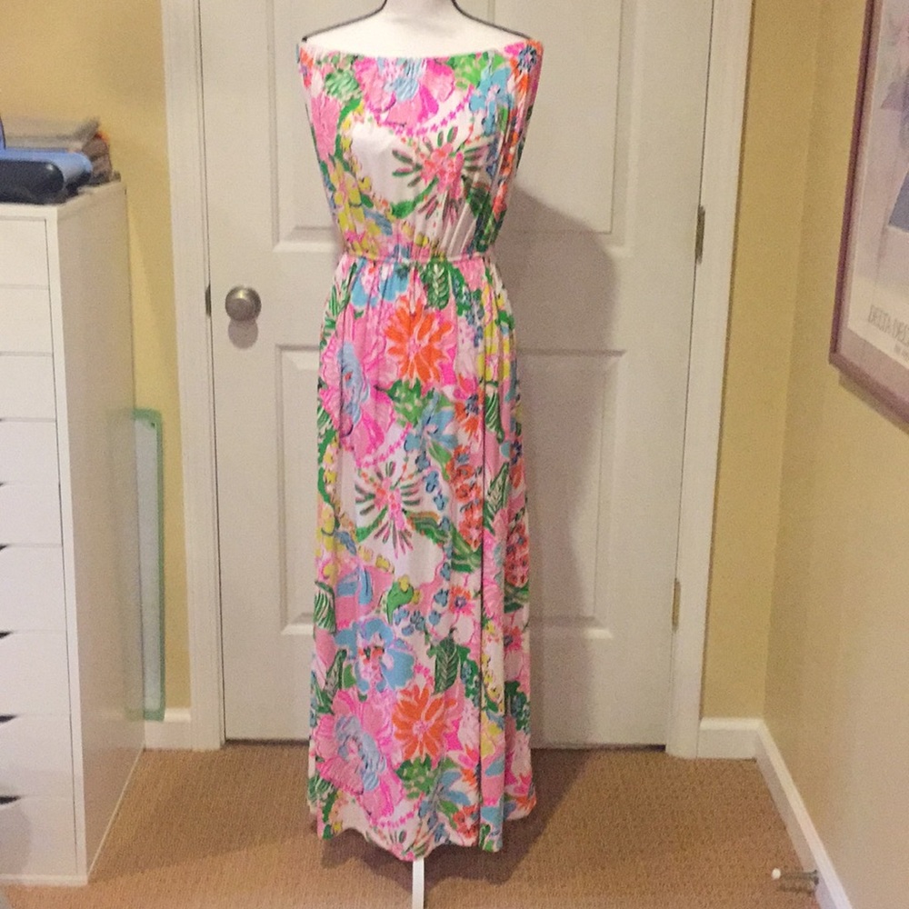 Lilly Pulitzer for Target Maxi Dress Nosey Posey